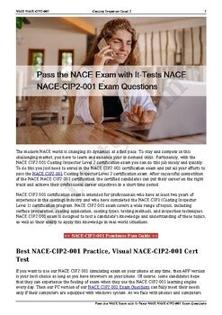 how hard is the nace test|nace exam rules.